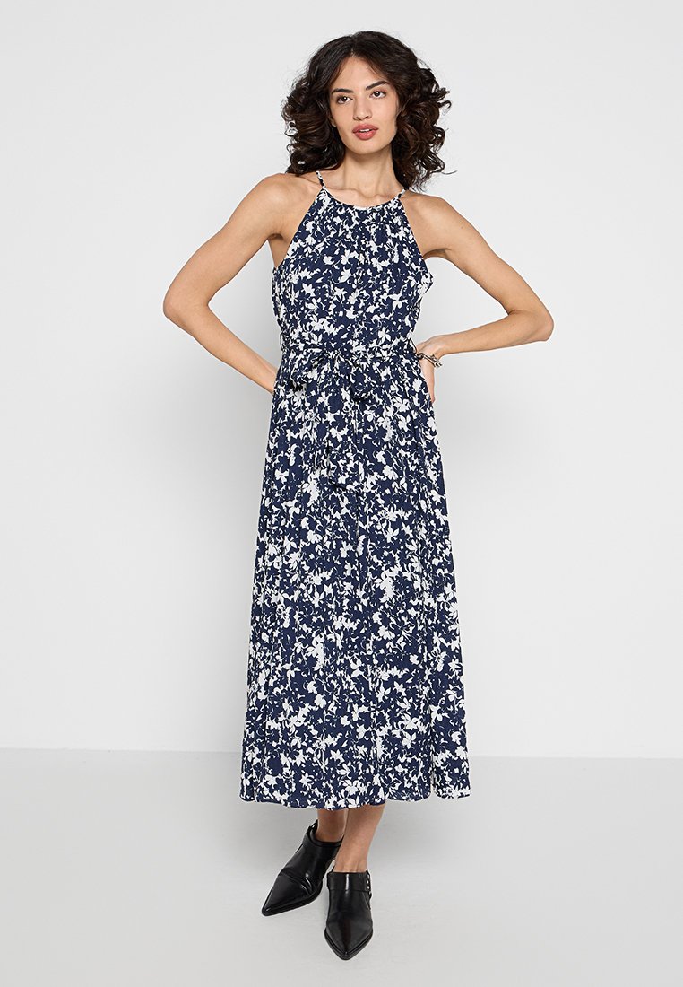 DKNY Maxi-jurk donkerblauw
