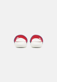 Nike Sportswear VICTORI ONE SLIDE - Chinelos de piscina - blackened blue/sail/dark marina blue/university red