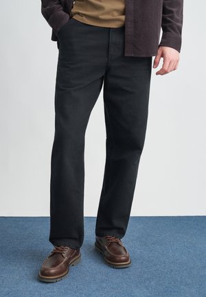 SINGLE KNEE PANT DEARBORN  - Tesarske kavbojke - black