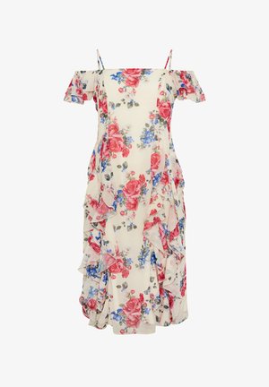 Yours Clothing, WOMEN'S MAXI DRESSES - Vapaa-ajan mekko - white