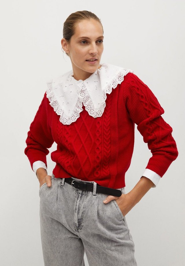 OVERALL - Pullover - rouge