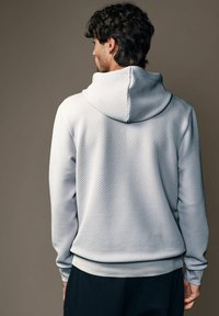 Next REGULAR FIT - TEXTURED OVERHEAD - Luvtröja - grey