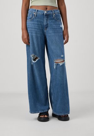 GAP Petite BAGGY TALIA  - Jeans Relaxed Fit - blue
