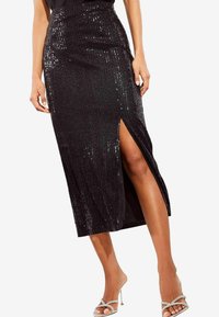 Friends Like These REGULAR FIT - A-linjainen hame - black