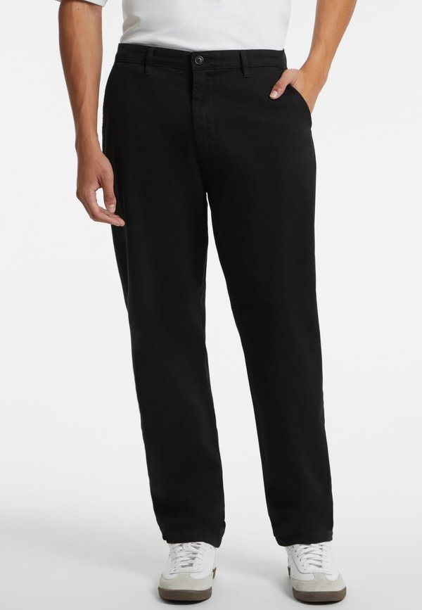 REGULAR - Stoffhose - schwarz