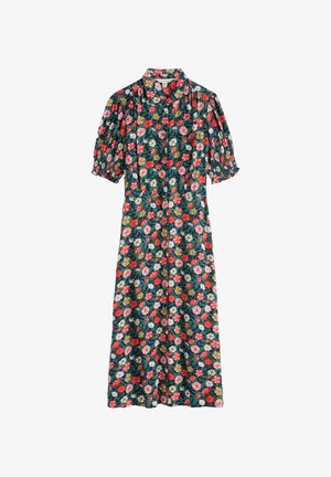 Seasalt Cornwall Košilové šaty - multi winding petunias grove