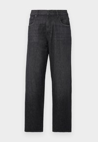 RYAN POINT UP - Loose fit -farkut - black