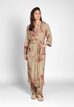 Pip Studio, NOA KIMONO DARJEELING DAYS - Bademantel - sand