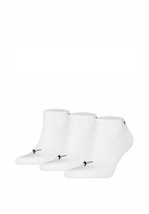UNISEX 3ER PACK - CUSHIONED LOGO EINFARBIG - Chaussettes - weiß