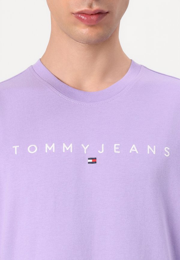LINEAR LOGO TEE - Basic T-shirt - purple4