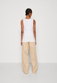 Marc O'Polo LONG ROUND NECK - Top - white