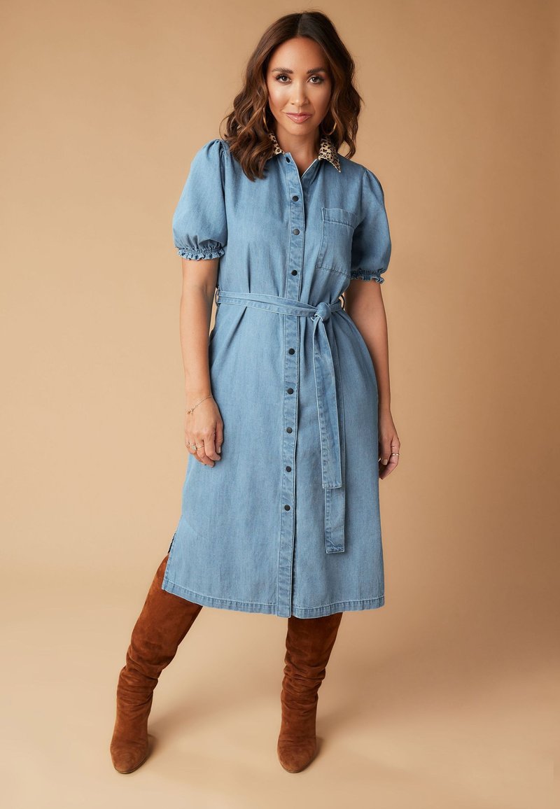 Damen Freizeitkleider | Myleene Klass Jeanskleid denim/blau - CJ19710 Damen Freizeitkleider | Myleene Klass Jeanskleid denim/blau - CJ19710