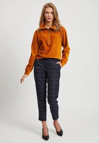 Object OBJLISA SLIM PANT - Trousers - sky captain