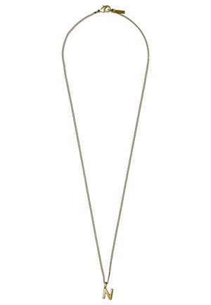 Pilgrim CHARM NECKLACE WITH N PENDANT UNISEX - Collier - gold-coloured