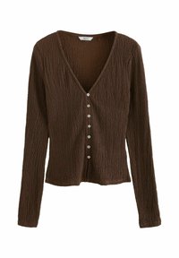 Cardigan - chocolate brown