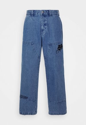 DEPOT PANT - Relaxed fit jeans - light indigo