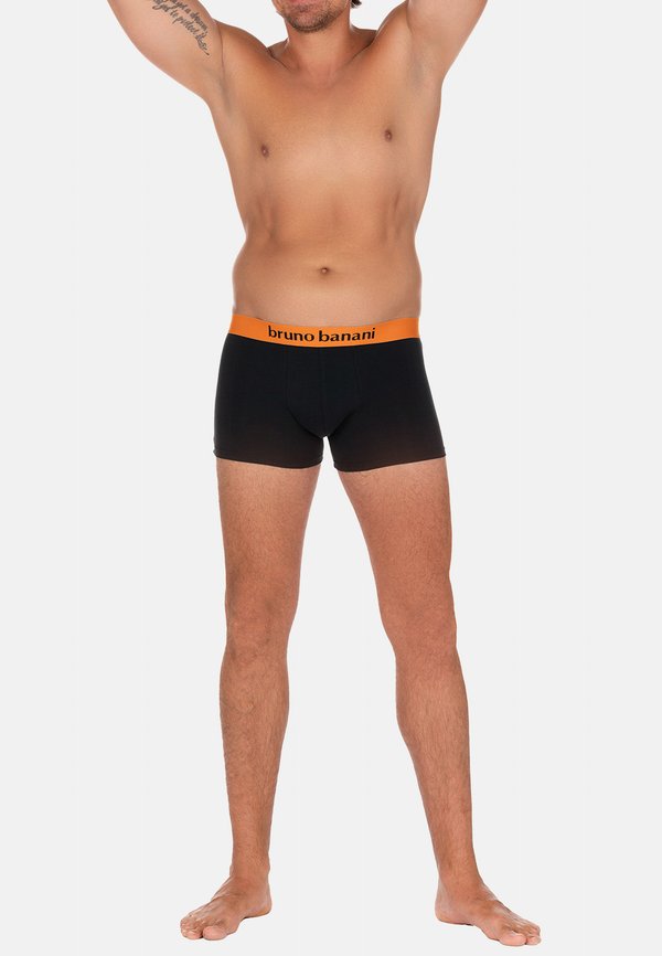 4ER PACK FLOWING RETRO - Boxerbriefs - orange   schwarz