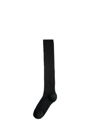 1 PACK - Térdzoknik - black