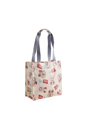 Cath Kidston, MEDIUM BOOK BAG - Kandekott - ecru london print