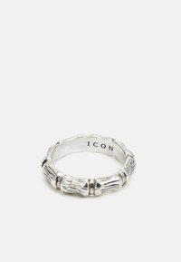 Icon Brand CULTURE CLASH BAMBOO BAND - Anel - silver-coloured