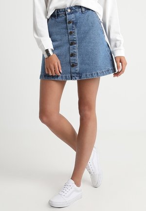 A-linjainen hame - blue denim