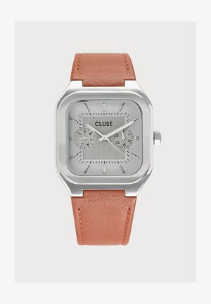Cluse, QUADRUS MULTIFUNCTION - Ρολόι - light brown/silver-coloured