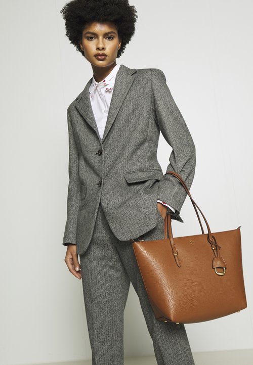 Lauren Ralph Lauren VEGANLEATHER KEATON TOTE Bevásárlótáska tan