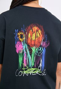 Converse SUMMER LOOSE - T-shirt print - black