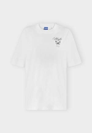 HUGO, - T-shirt z nadrukiem
