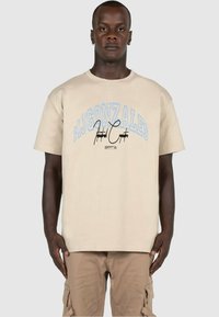 MJ Gonzales T-shirt print - wet sand