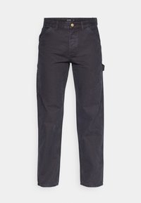 JJIEDDIE JJCARPENTER - Relaxed fit jeans - black