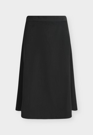 Anna Field by Zalando, A LINE SKIRT - Jupe trapèze - black
