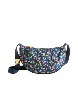 SLING CROSS-BODY - Puusakott - navy marble ditsy
