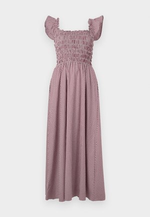 Faithfull the brand EUDORA MIDI DRESS - Maksikleit - deep red