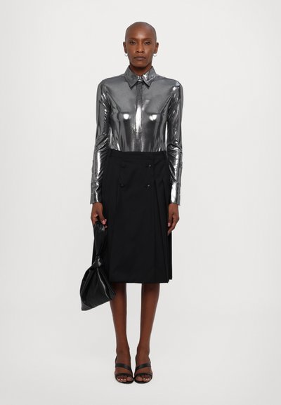 The Kooples JUPE - Áčková sukně - black