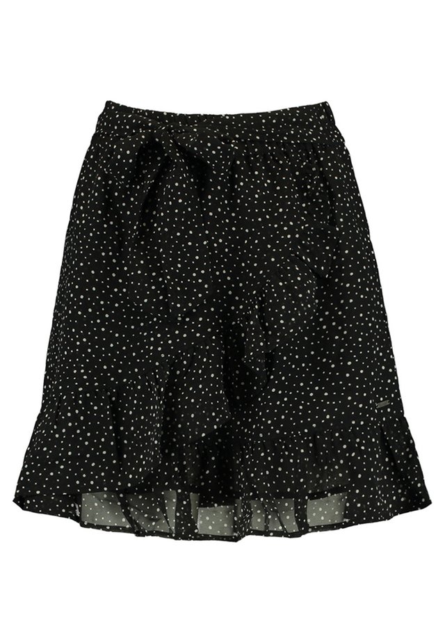 ROSE-ANN - A-lijn rok - black/white