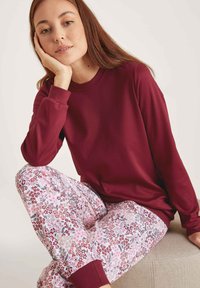 Calida BÜNDCHEN SET - Pigiama - mars red