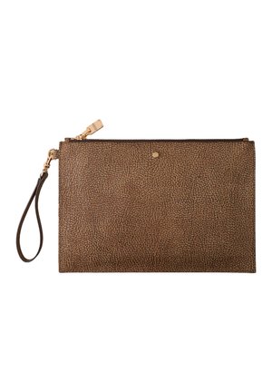 Borbonese Pochette - dark brown