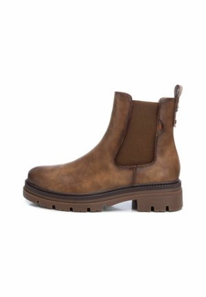 Botines con plataforma - taupe