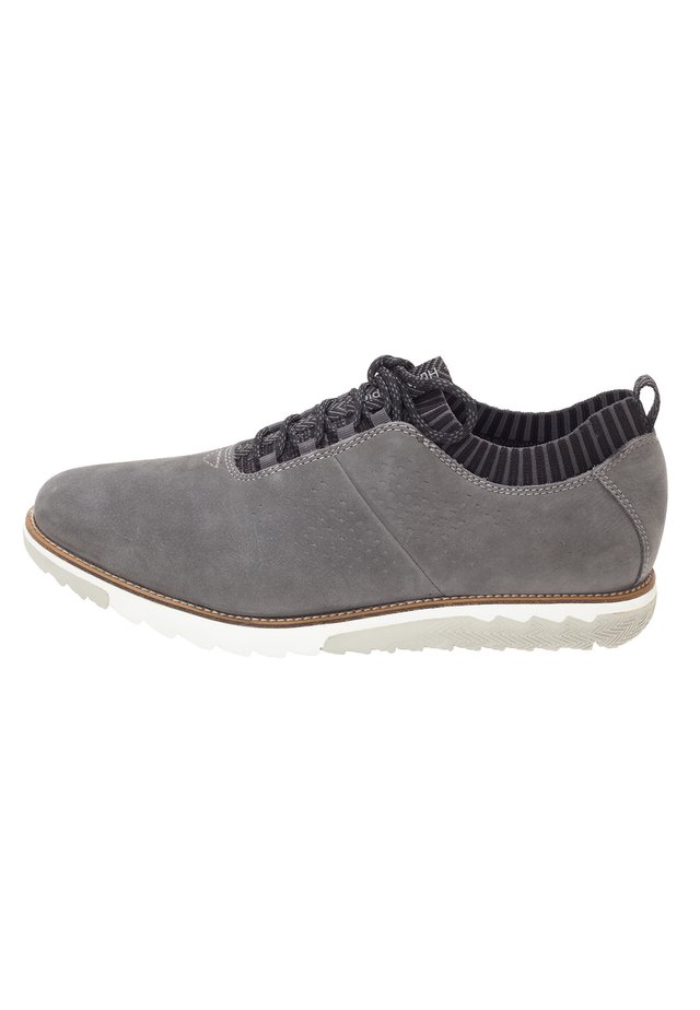 MIT STRICKBÜNDCHEN-DESIG - Sneakers basse - dark grey