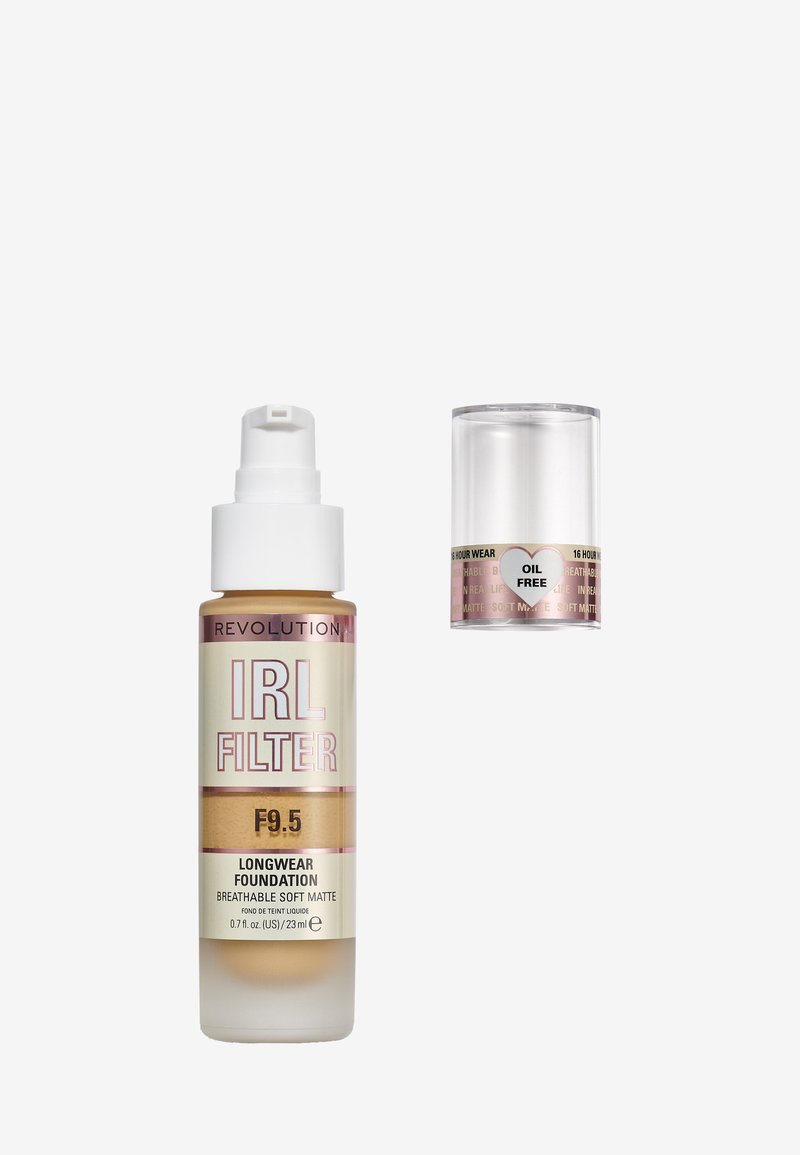 Makeup Revolution - IRL FILTER LONGWEAR FOUNDATION - Base de maquillaje - f9.5, Ampliar