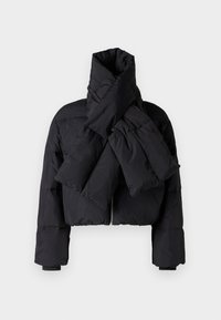 TECH CAPSULE SHORT PUFFER - Chaqueta de plumas - black