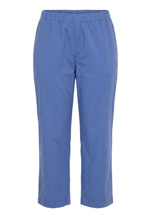 Ulla Popken, WIDE LEG RUBY FIT STRETCH - Pantaloni - atlantic blue