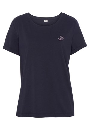 T-shirt basic - dunkelblau