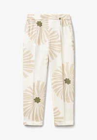 United Colors of Benetton Broek - white/wit United Colors of Benetton Broek - white/wit