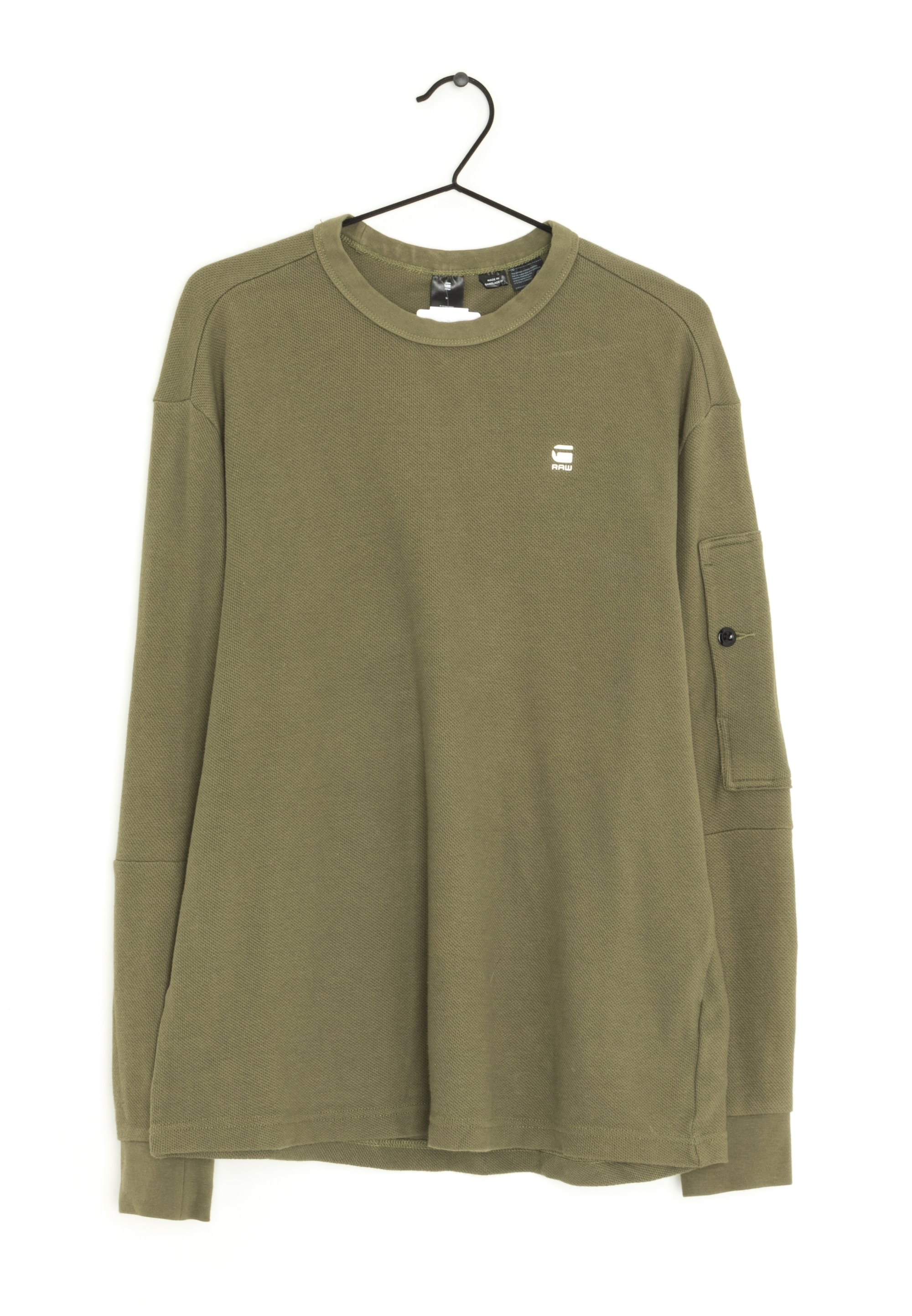 G-Star Felpa Uomo Multi Graphic Oversized – Girocollo, Stampe Frontali E Posteriori - 3