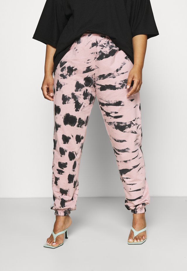 TIE DYE - Pantalon de survêtement - pink