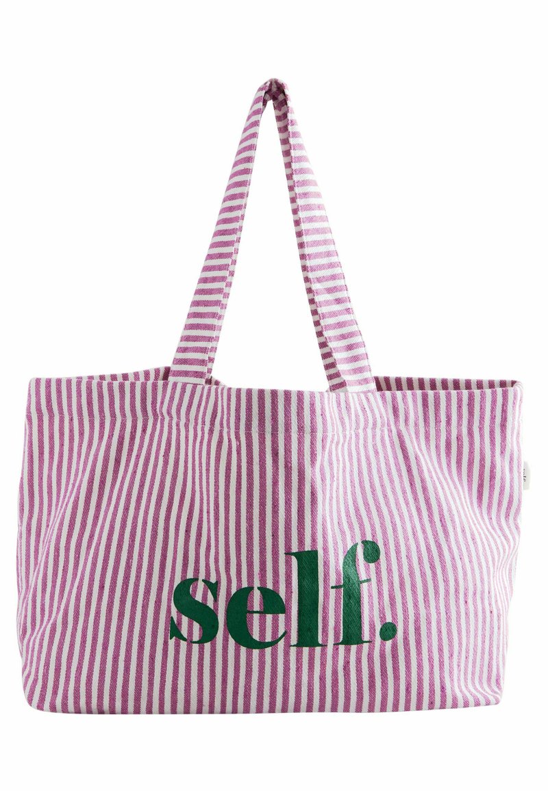 Self. - STRIPE - Rankinė - pink, Padidinti