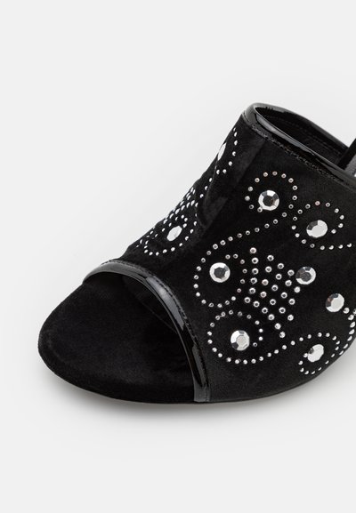MOSCHINO Muiltjes met hak - nero