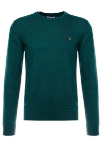 Farah Stickad tröja - green